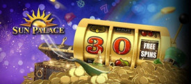 30 No Deposit Free Spins for US Players at Sun Palace Casino