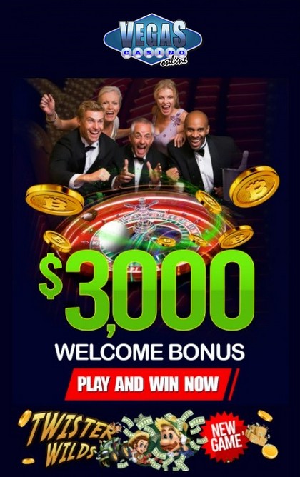 $3000 Welcome Bonus for US players at Vegas Casino Online