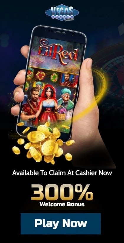 $3000 First Deposit Bonus at Vegas Casino Online