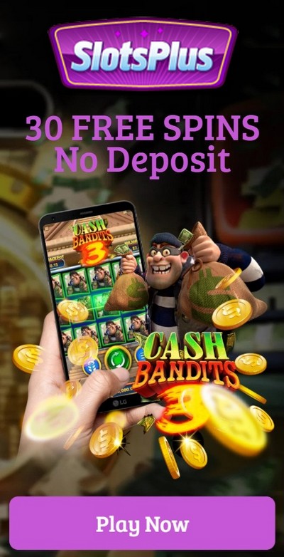 30 No Deposit Free Spins at US Online Casino SlotsPlus