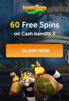 60 Free Spins without Deposit at USA Online Casino Lucky Tiger