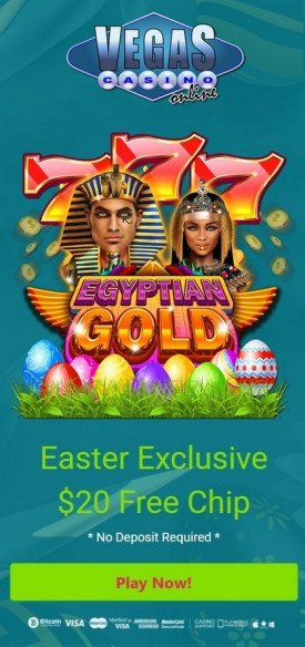 No Deposit Bonus at Vegas Casino Online: $20 Free Сhip